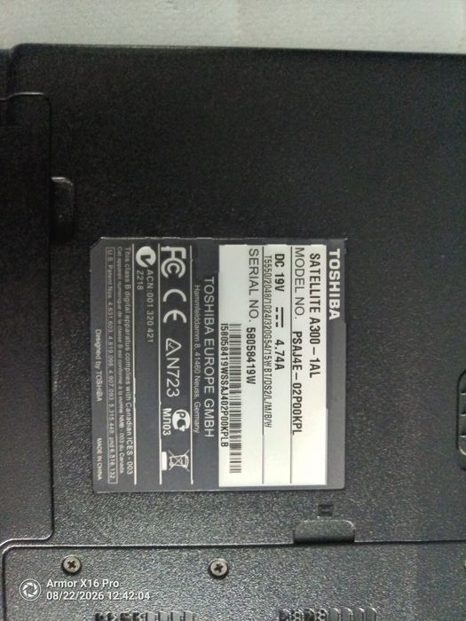 Laptop Toshiba ! Sprawny !