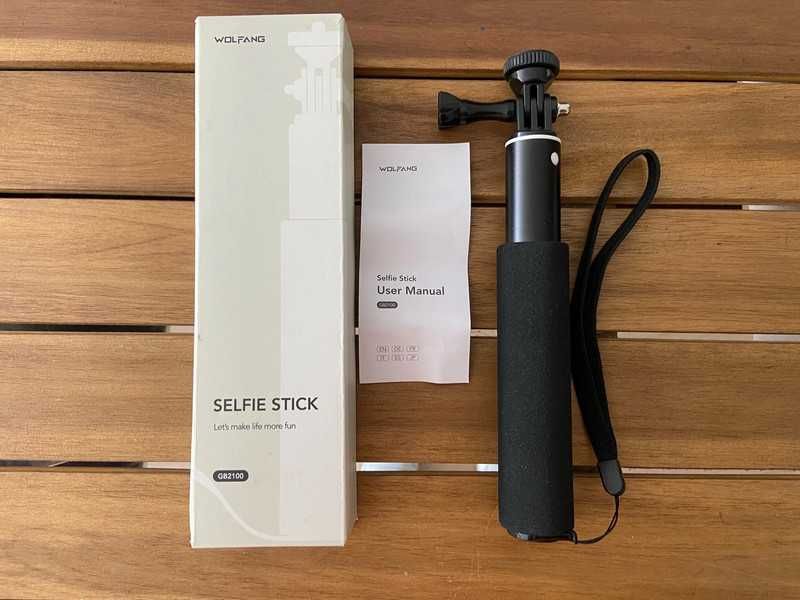 Selfie stick wolfang novo - Entrega