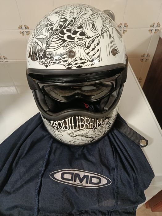 Capacete DMD L/ XL mota
