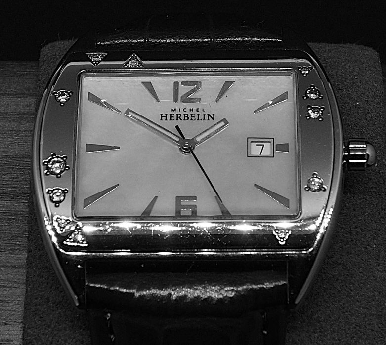 Michel Herbelin Diamonds Ref.12439 Swiss ETA Sapphire #rzadki#Unisex#