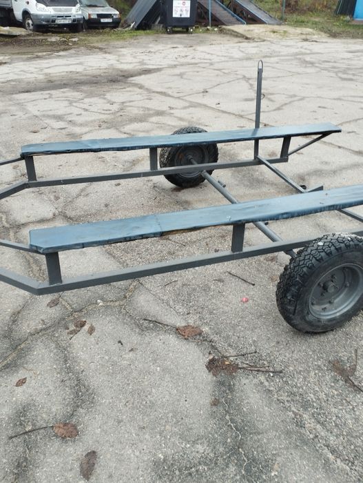 Лафет для лодки.