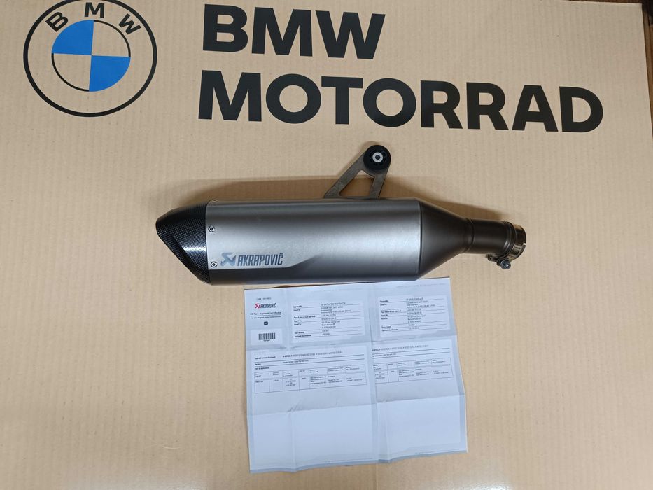 Ponteira Akrapovic BMW S1000XR K69 excelente estado