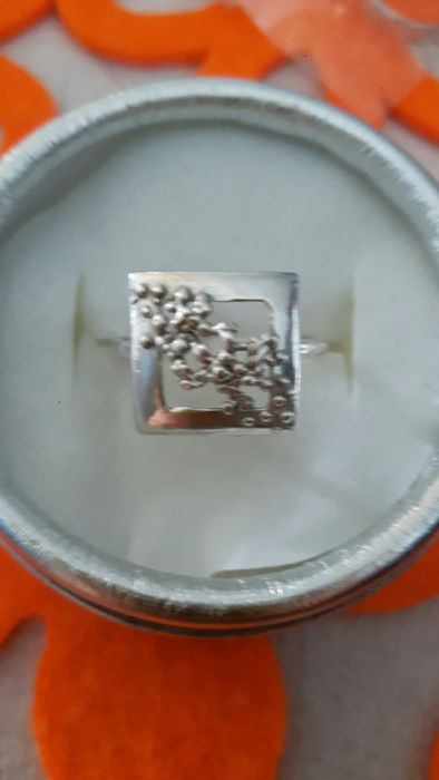 Pierścionek srebrny.próba. 925
