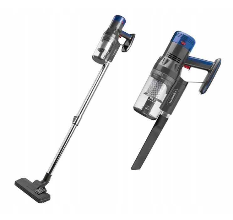 CLEANmaxx Bezprzewodowy odkurzacz pionowy mocny Lion 22,2V