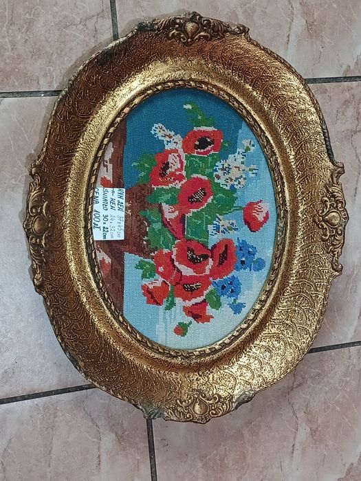 Stara drewniana rama