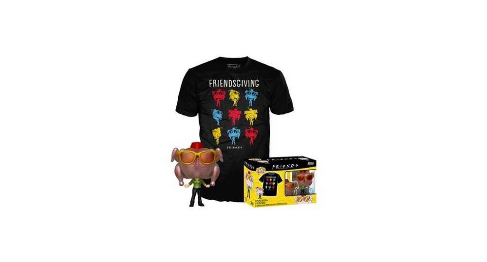 Funko POP Tee Friends Monica Geller Turkey Metallic - Novo e Selado
