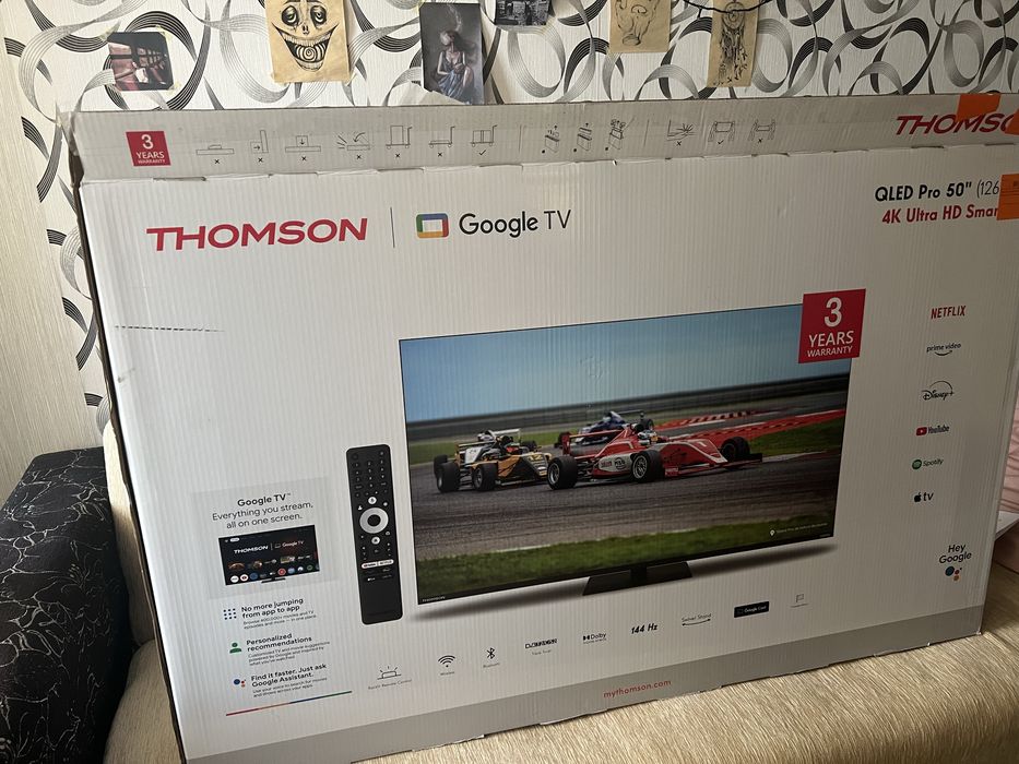 Телевізор Thomson 50 QG7C14 з гарантією