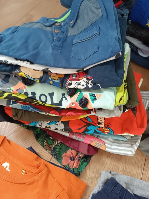 Duża paka ubrań dla chłopca