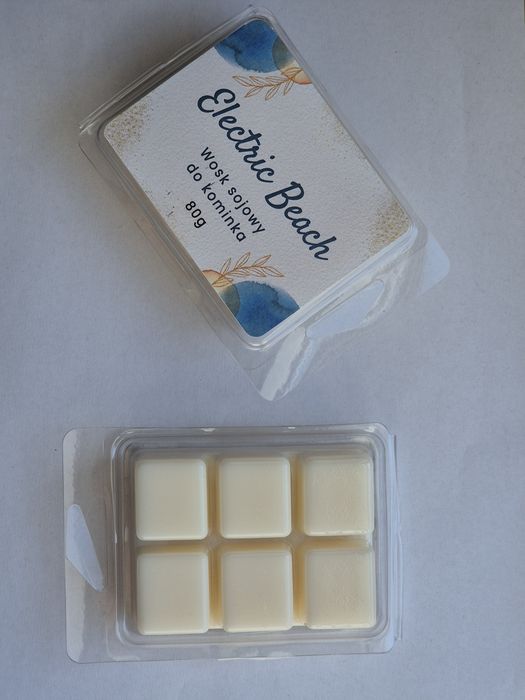 Wosk Sojowy do kominka 80g