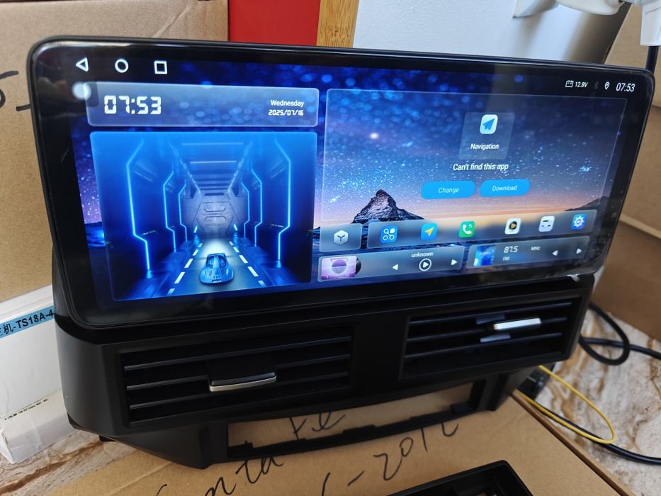 Штатная магнитола Hyundai Santa Fe 2006-12 android GPS WiFi