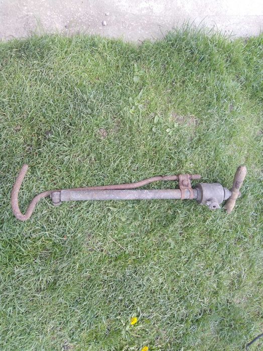 Pompa Luftschutz do wody gaśnicza ręczna hydronetka wojna światowa