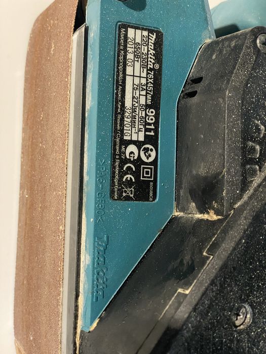 Ленточная шлифмашина Makita 9911