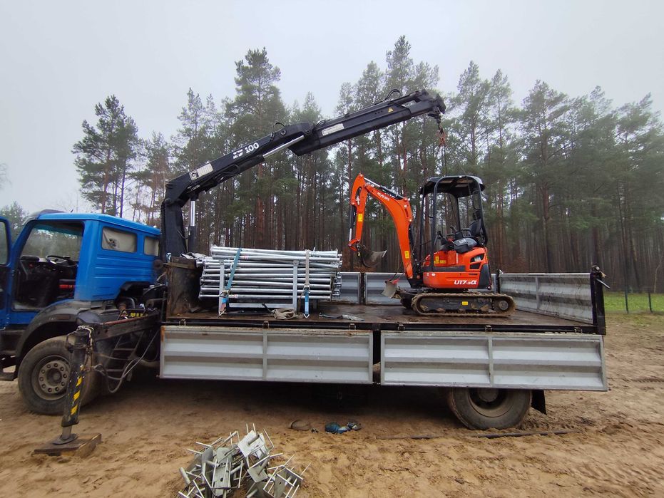 Transport materiałów sypkich budowlanych hds