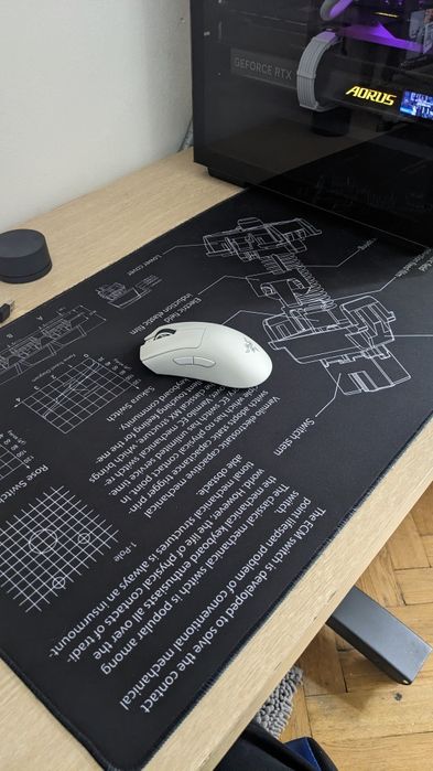 Обміняю коврик для миші Varmilo у хорошому стані на менший