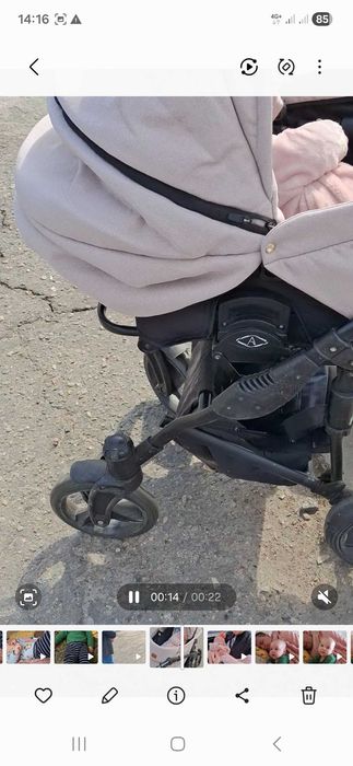 Продаю коляску 2 в 1 після 1 дитини в гарному стані