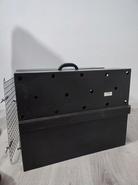 Caixa grande de transporte animal aéreo