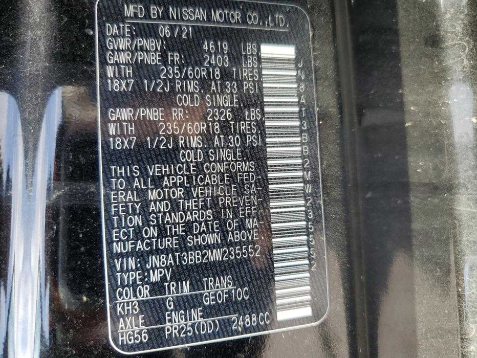 2021 Nissan Rogue SV