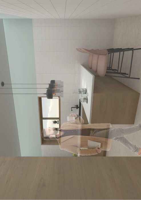 Terreno com projeto aprovado para construção de moradia T3 no campo