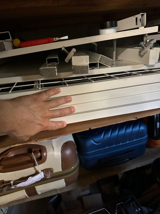 Metalowe łóżko piętrowe IKEA Svarta