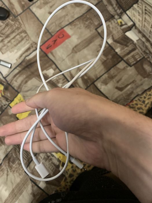 Оригінальні кабелі Apple USB-C to Lightning 20W — 2 шт по 2 метри + 1 шт 1 метр (Open Box)