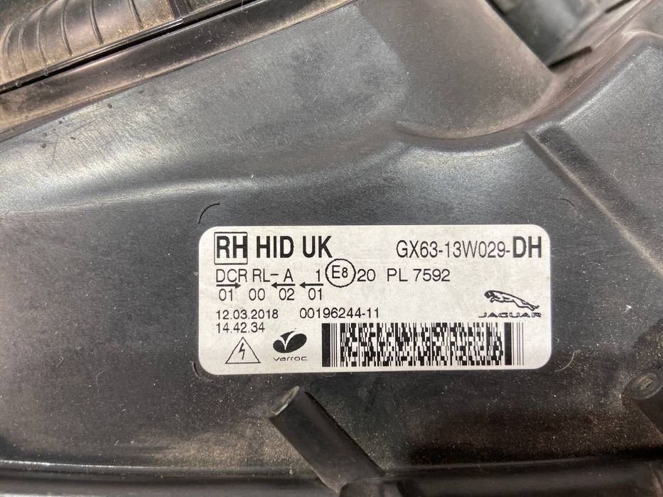 Фара ліва права Jaguar F-Pace Бі-Ксенон Європа