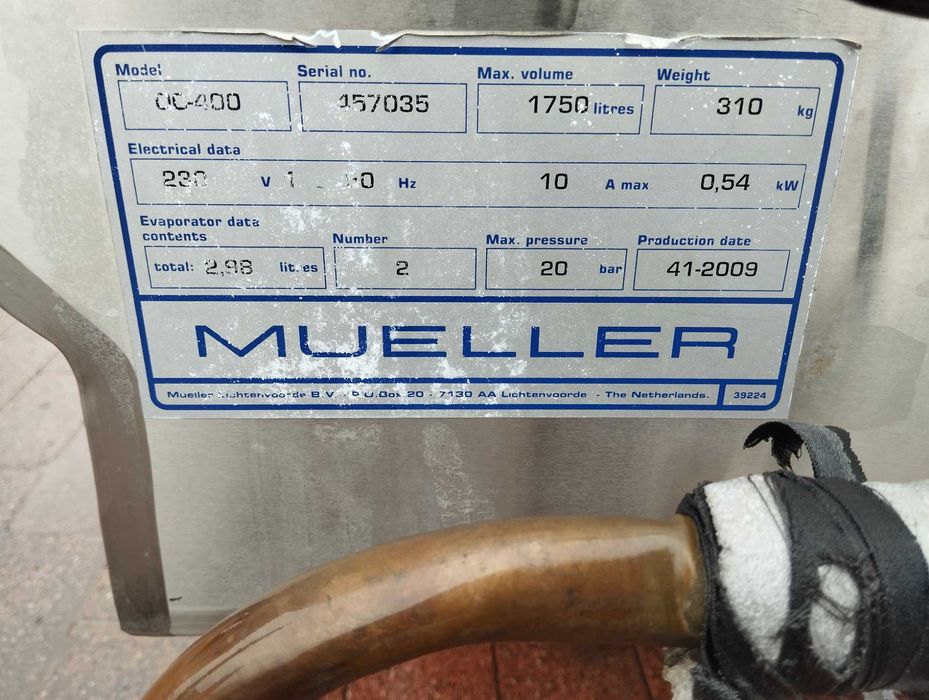 Schładzalnik do mleka