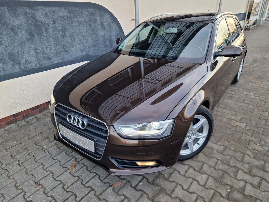 Audi A4 Avant *ŚWIEŻY IMPORT*AUTOMAT 100%serwis opłaty A4 B8 LIFT 2.0TDI XENON LED