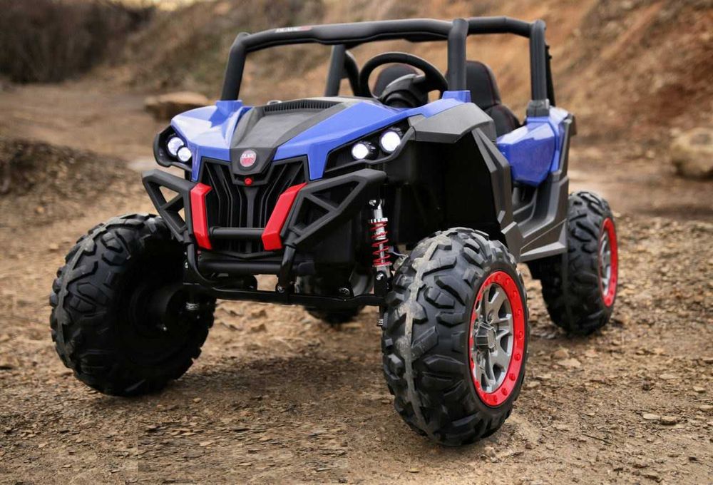 TERENOWY BUGGY UTV 24V 480W 4x4 Elektryczny Auto Akumulator 2 DZIECI