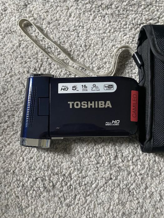 Maquina de filmar toshiba