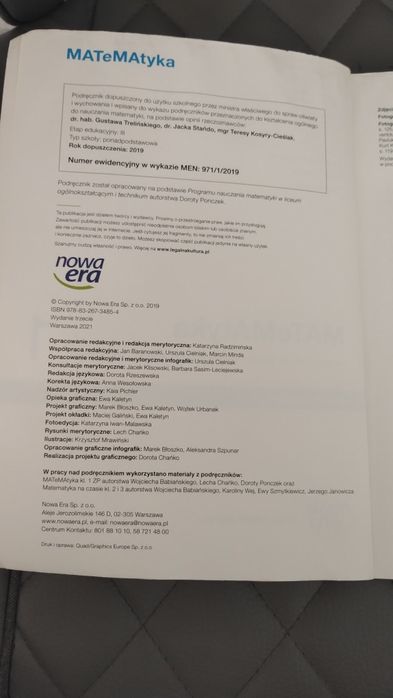 Matematyka 1 zakres podstawowy
