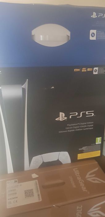 PlayStation 5 digital comprada em dezembro