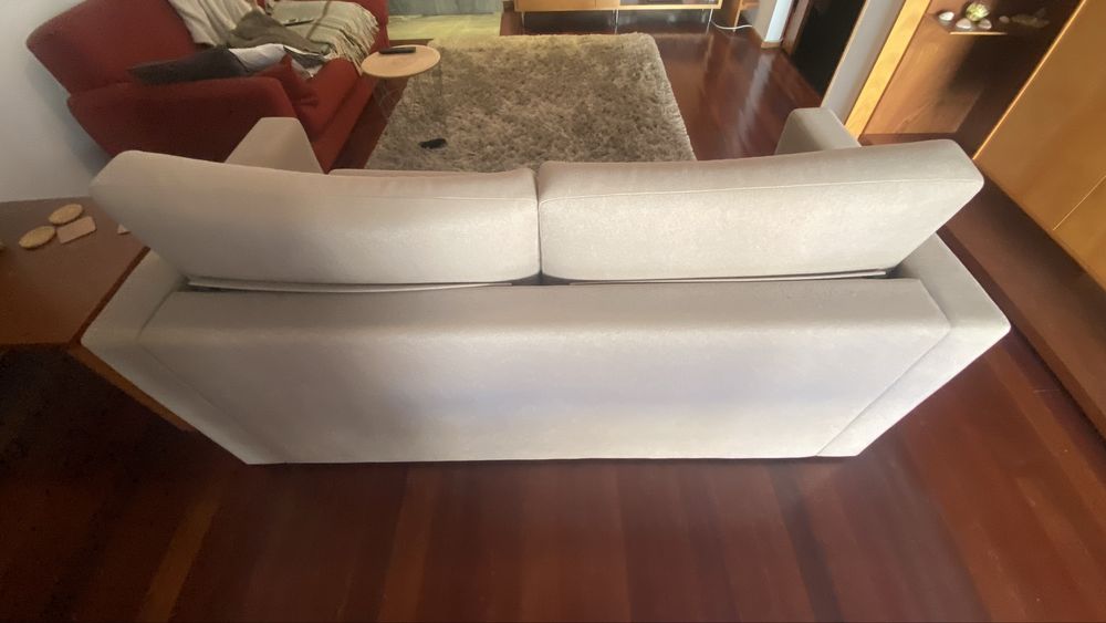 Sofá cama - Cor bege