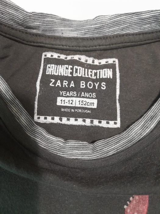 Camisola manga comprida cinzenta rapaz 11/12