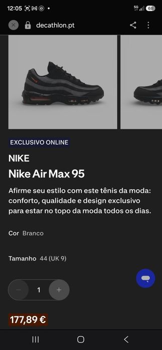 tênis Airmax semi novos