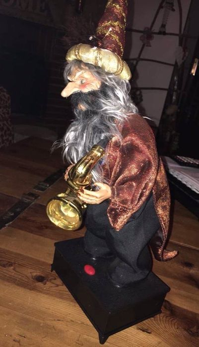 Bruxo musical a pilhas