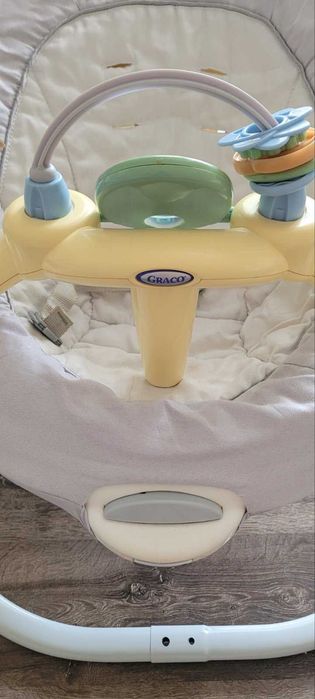 Дитяча гойдалка електронна Graco Sweetpeace безкоштовна доставка