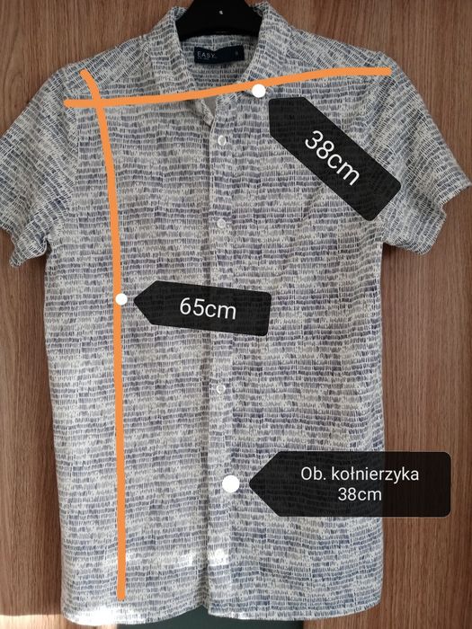 Koszula męska slim fit rozm S