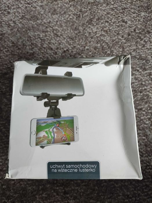 Uniwersalny uchwyt na telefon do lusterka wstecznego w samochodzie