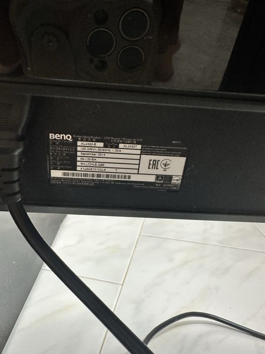 Monitor gaming BenQ XL2430 24” 144Hz