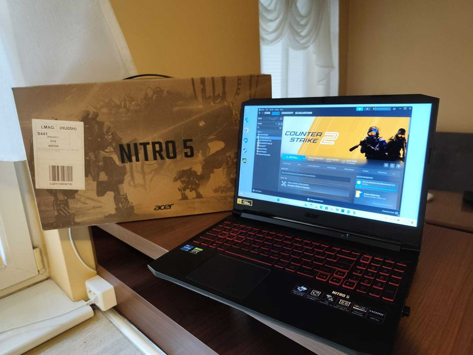 Laptop gamingowy Acer Nitro 5 RTX 3050ti/ RAM 16/ SSD512/ i5 11400H/ 144Hz