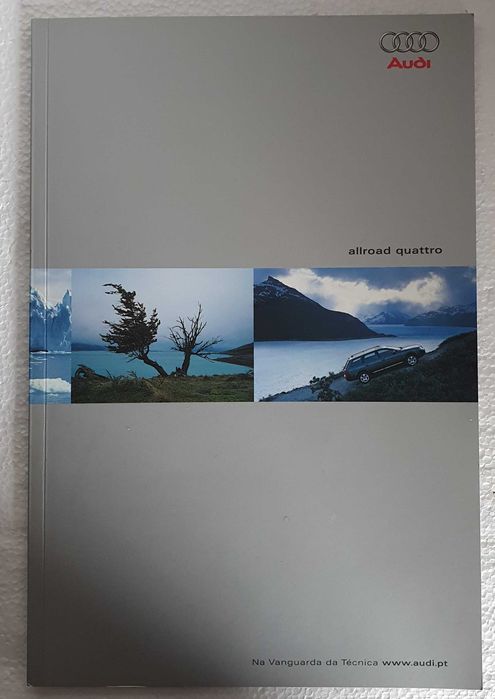 Catálogo do Audi Allroad Quattro - original - Ano 2001/2002
