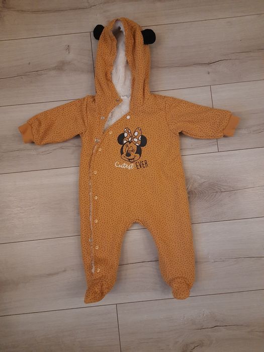 Kombinezon dziecięcy z kapturem Disney r.68