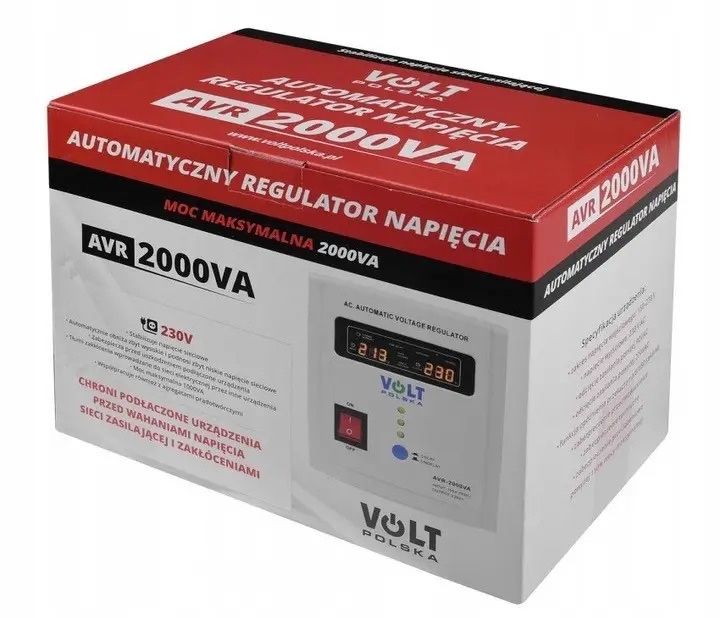 Акція! Volt Polska AVR 2000VA стабілізатор 220В