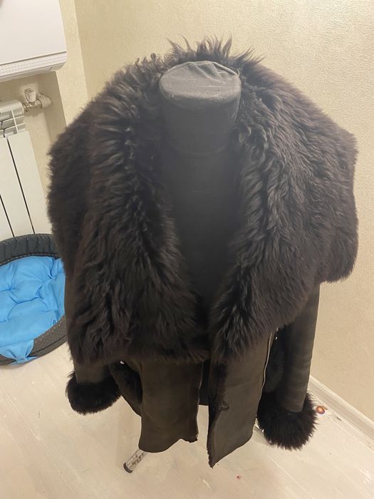 Шикарная дубленка куртка косуха