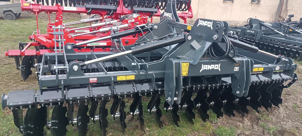 Brona talerzowa Janpol UniTech GranoSystem agregat  zamiana talerzówka