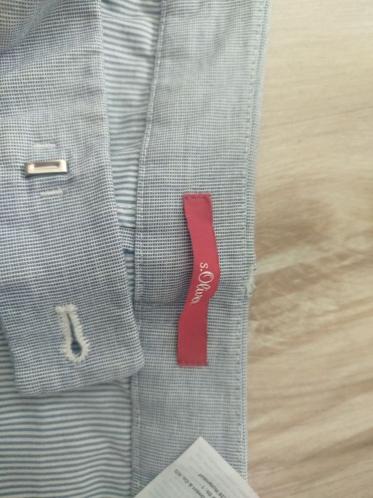 Spodnie Jeansy 2 pary+1 materiałowe (dziś 20zł)