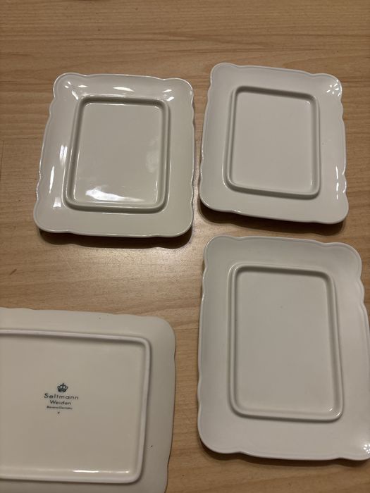 Porcelanowe doły od maselniczki Seltmann Weiden