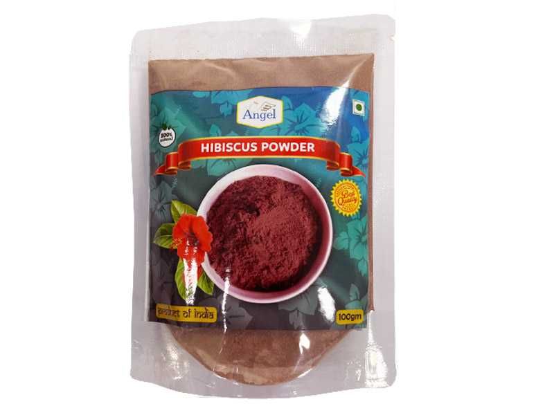 Hibiskus kwiat mielony 1 kg puder z kwiatów hibiskusa