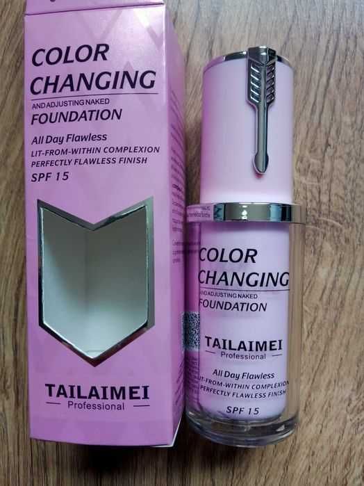 Podkład magiczny dopasowuje się do koloru skóry