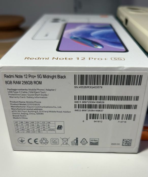 Xiaomi Redmi Note 12 Pro+ 5G